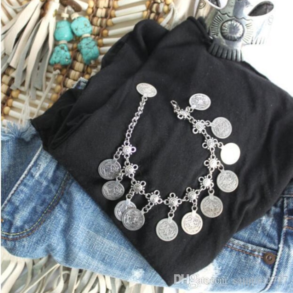 Coin ankle bracelet FREE WITH ANY BUNDLE - Picture 2 of 3